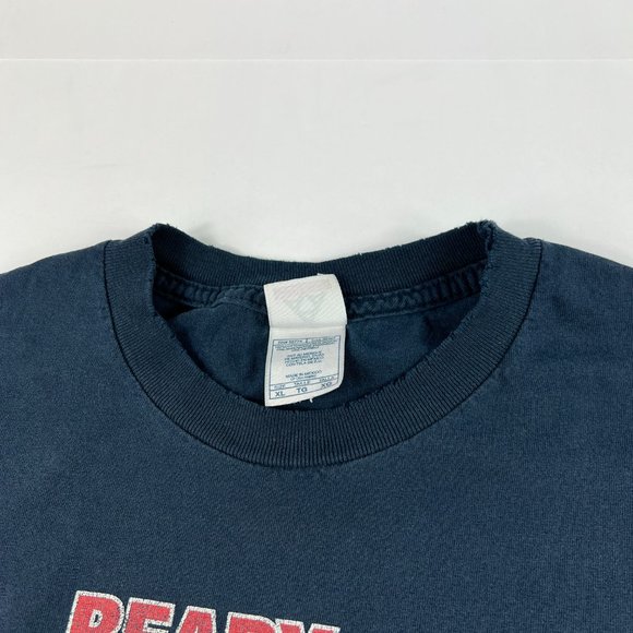 Y2K Queensryche Mindcrime 2 Shirt Extra Large Black Faded Thrashed Anti Jab Tee - Picture 5 of 16